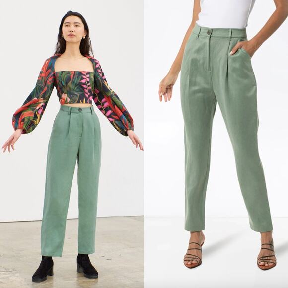 Mara Hoffman Dita Pant Moss - Picture 1 of 11